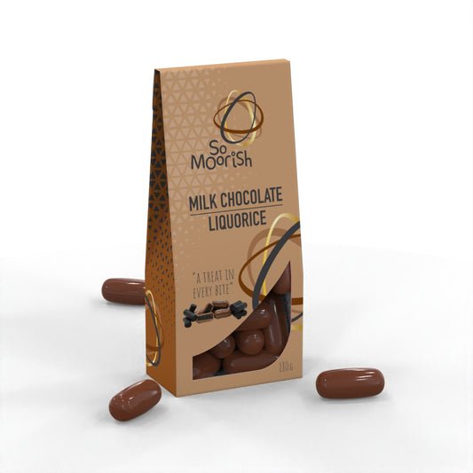 Liquorice Bullets -Milk Chocolate