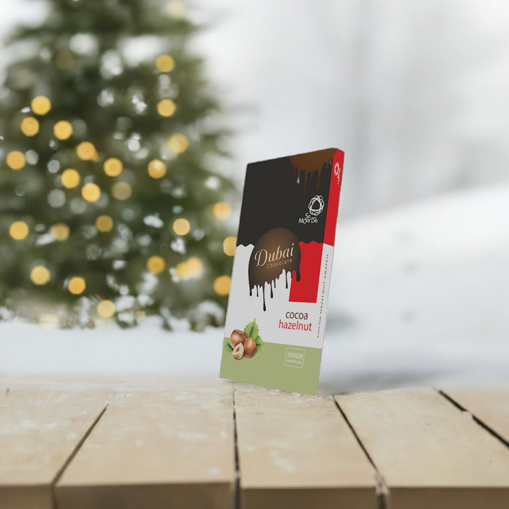 Dubai Chocolate Bar- Cocoa Hazelnut 200G