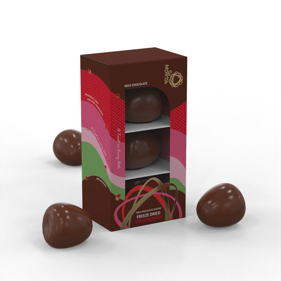 Freeze Dried Strawberry - Milk Chocolate
