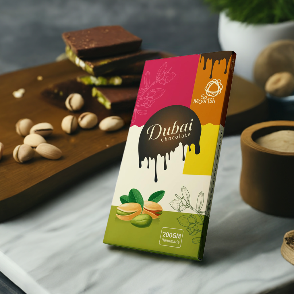 Dubai Chocolate Bar-Pistachio and Kanafe  200G